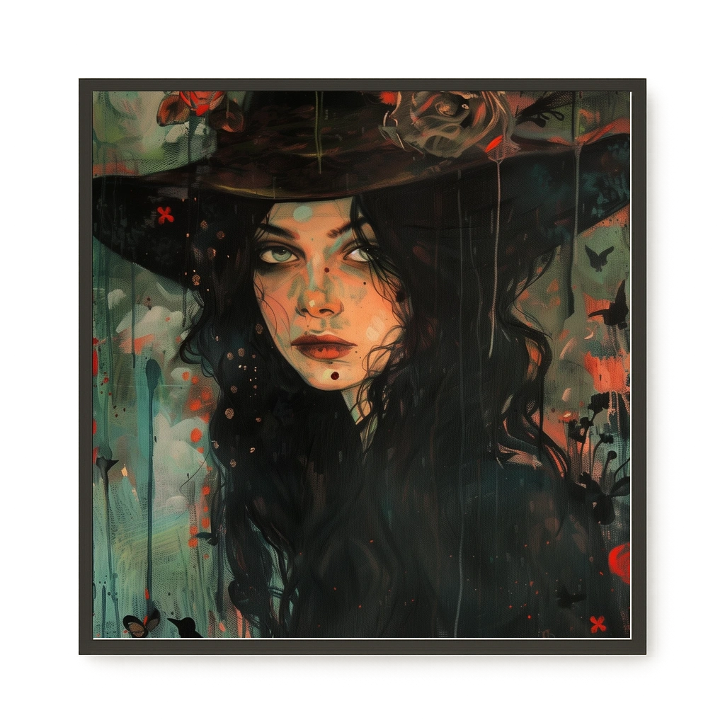 Mystic Witch Canvas Print