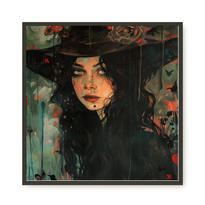 Mystic Witch Canvas Print