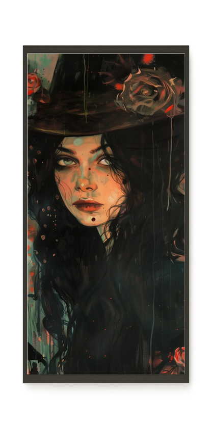 Mystic Witch Canvas Print