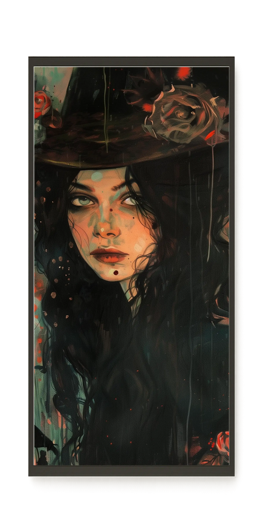 Mystic Witch Canvas Print