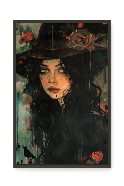 Mystic Witch Canvas Print
