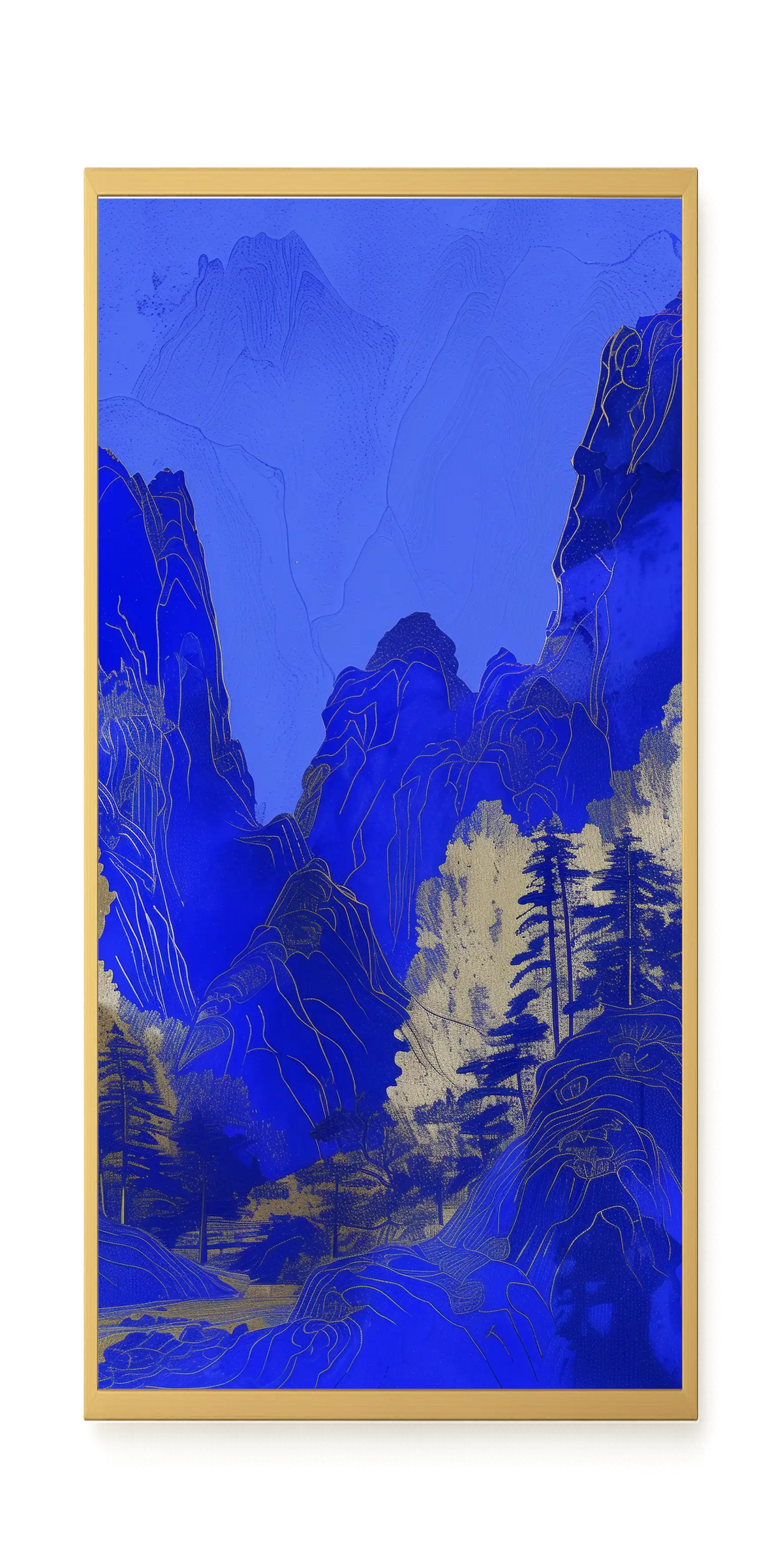 Blue Mountains Canvas Print