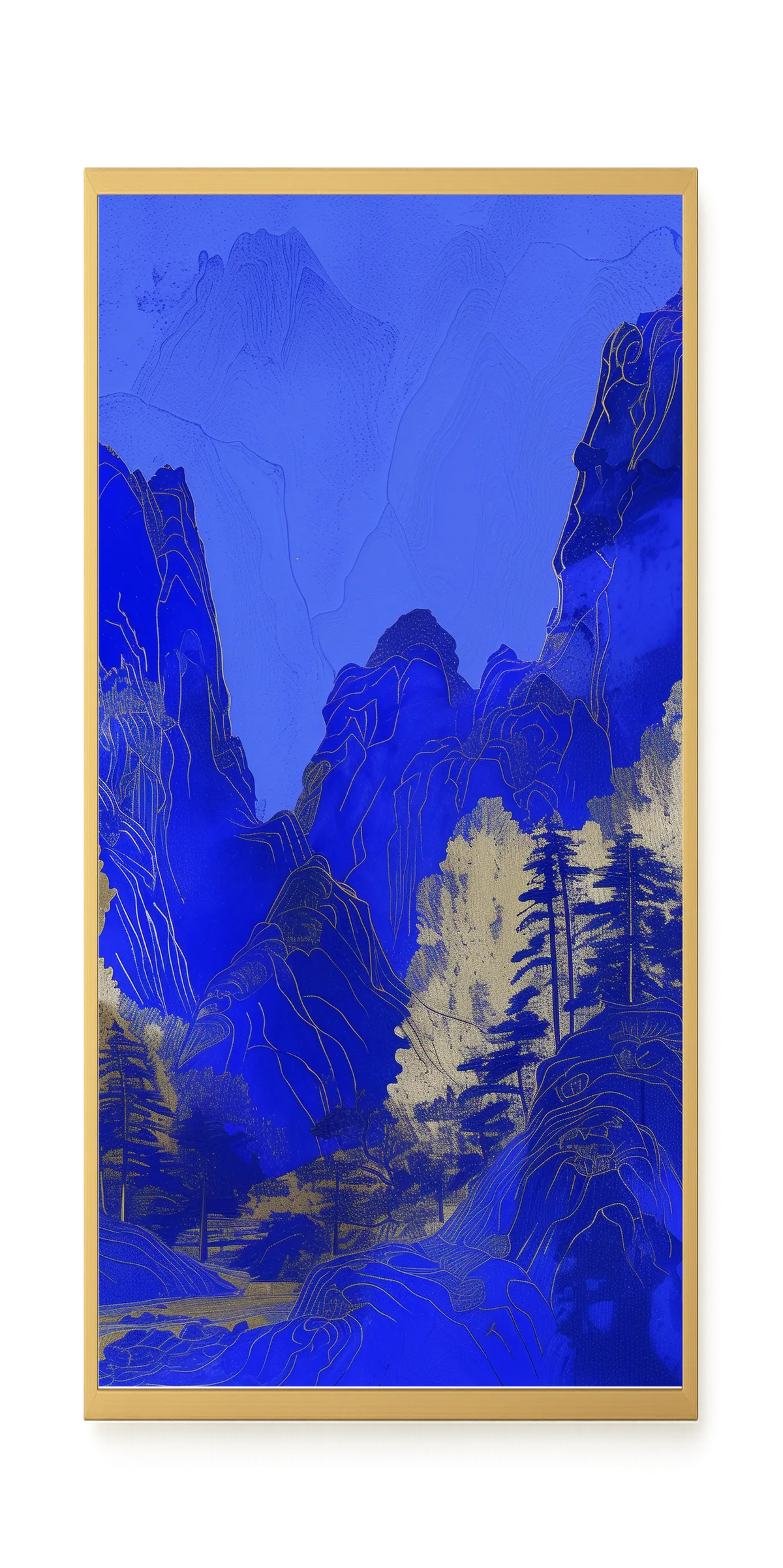 Blue Mountains Canvas Print