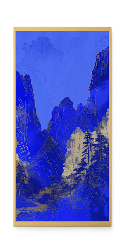 Blue Mountains Canvas Print
