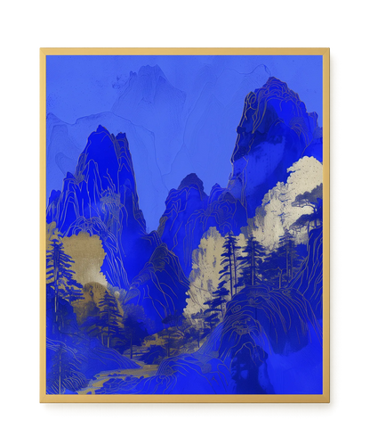 Blue Mountains Canvas Print