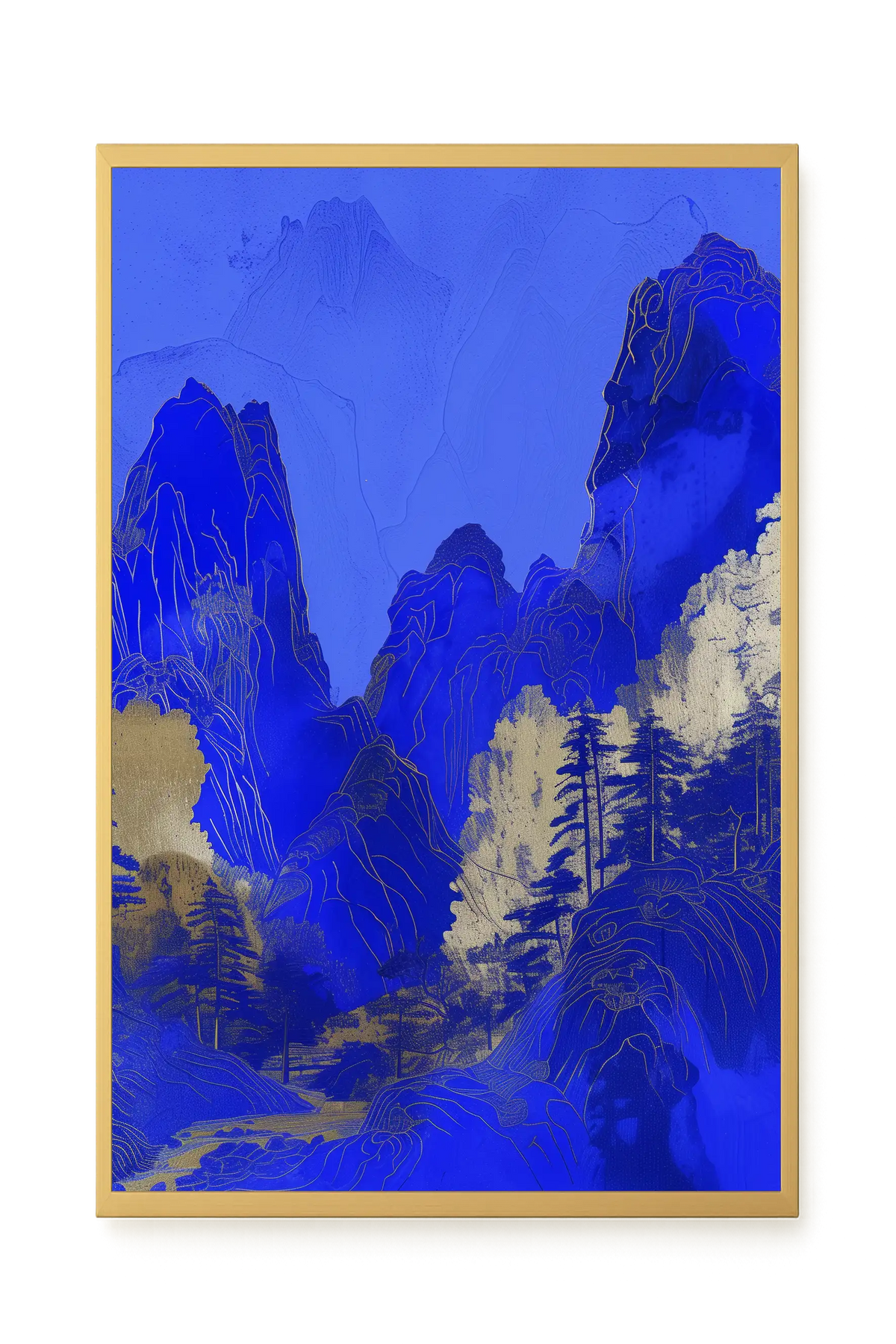 Blue Mountains Canvas Print