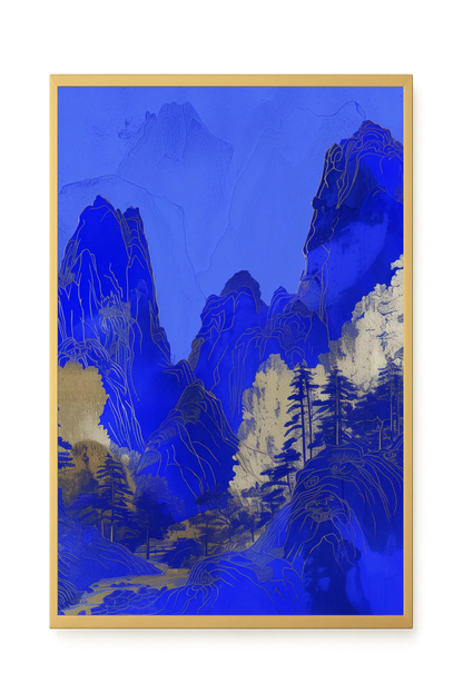 Blue Mountains Canvas Print