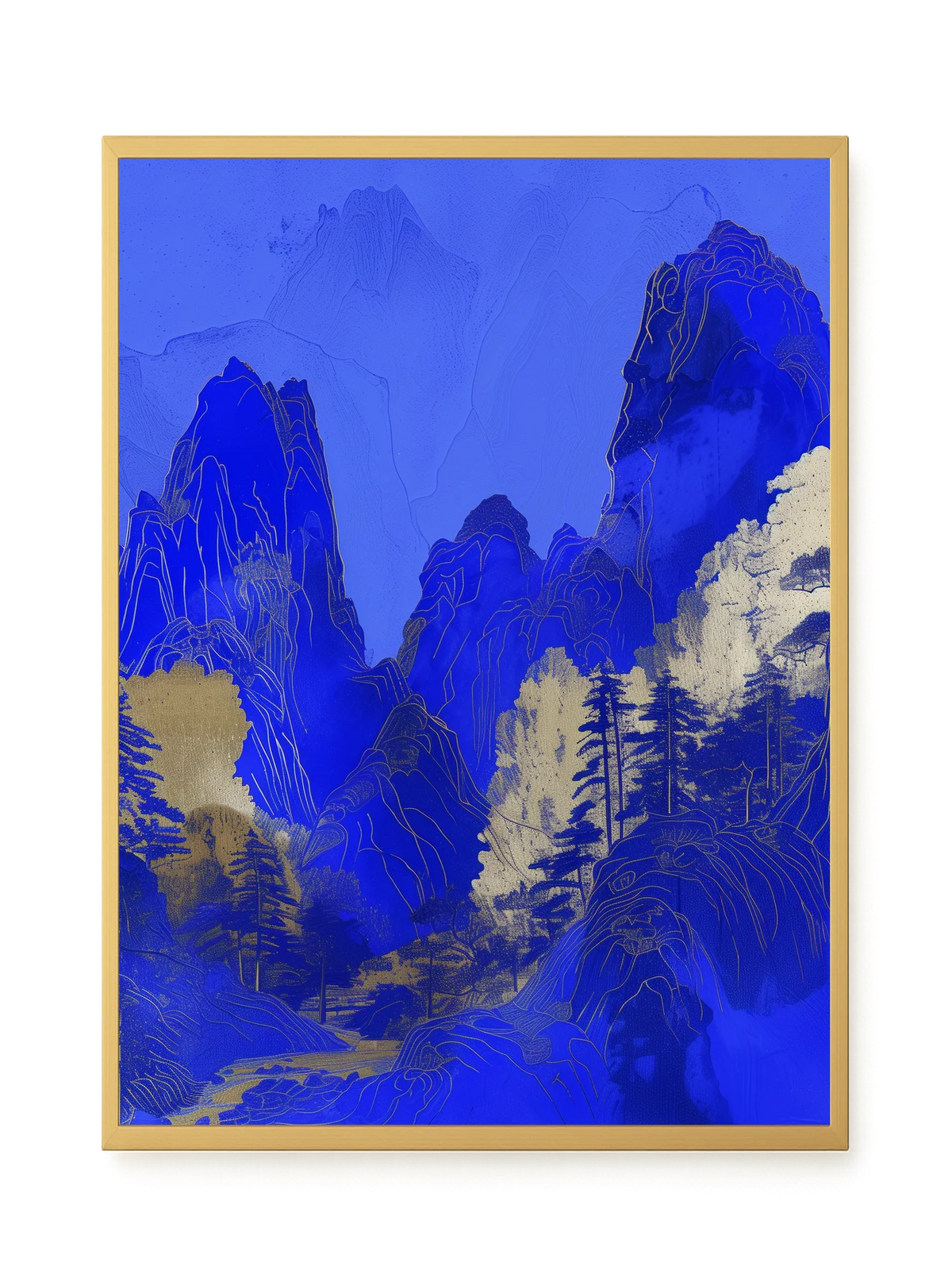 Blue Mountains Canvas Print
