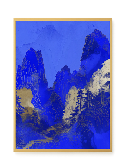 Blue Mountains Canvas Print