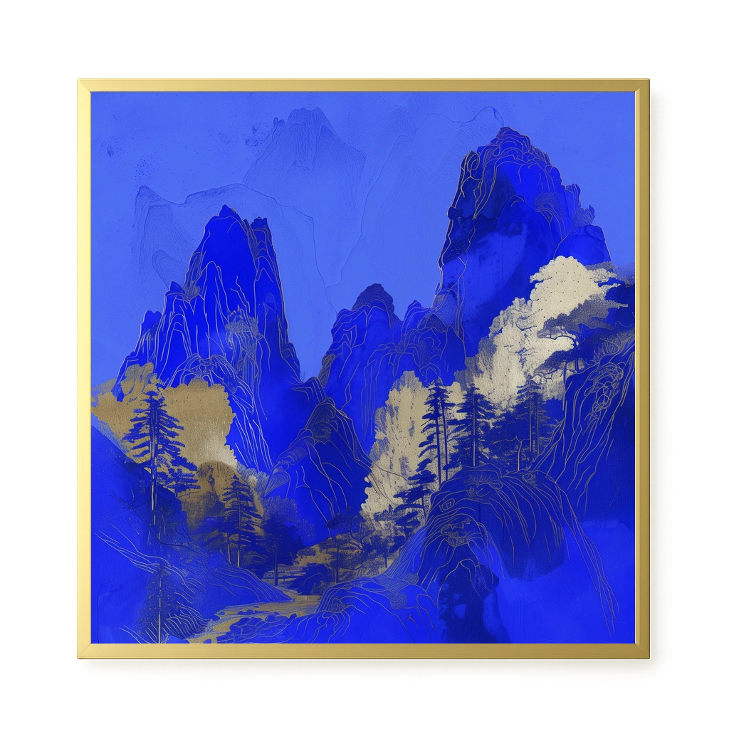 Blue Mountains Canvas Print
