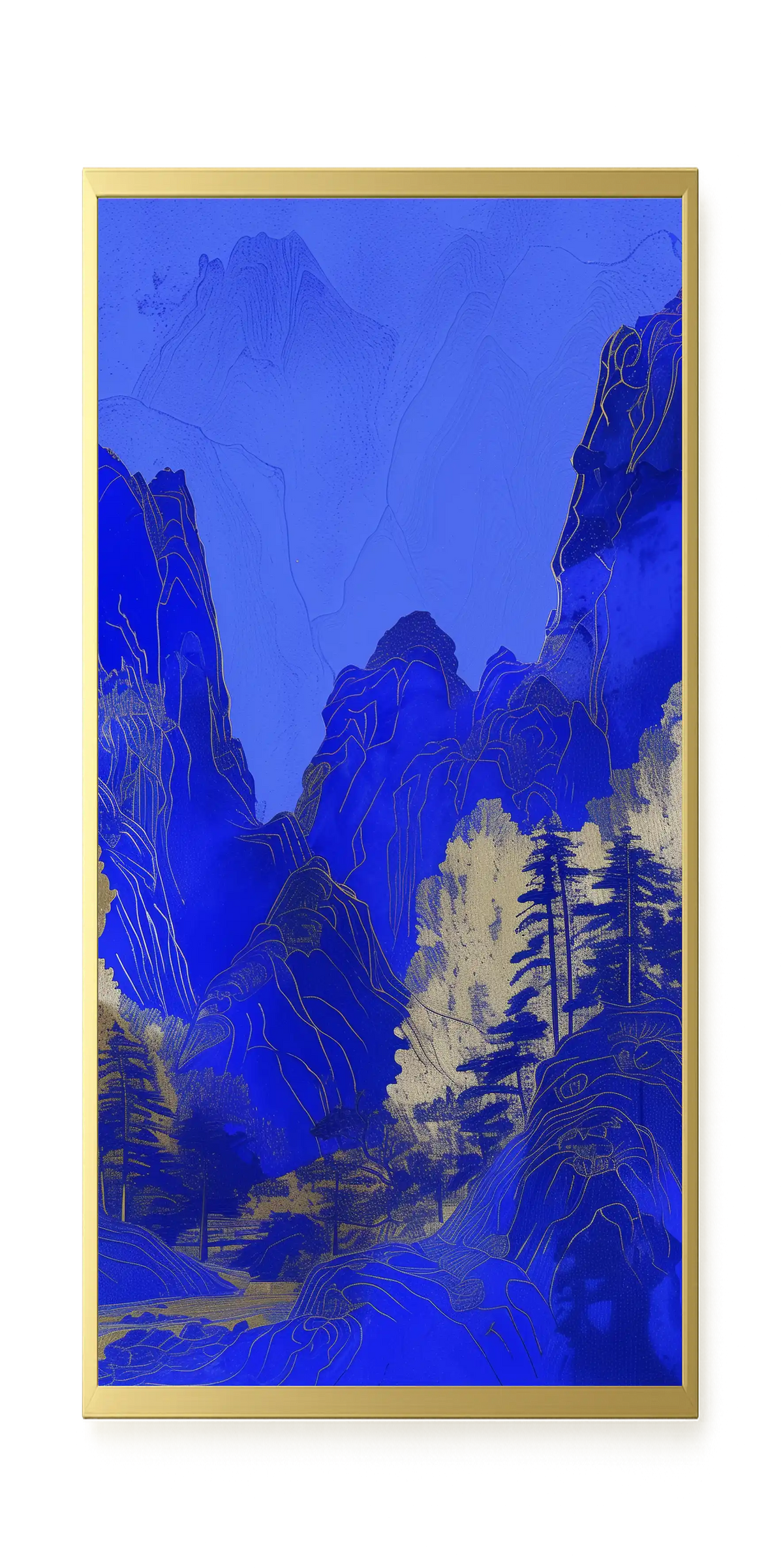 Blue Mountains Canvas Print