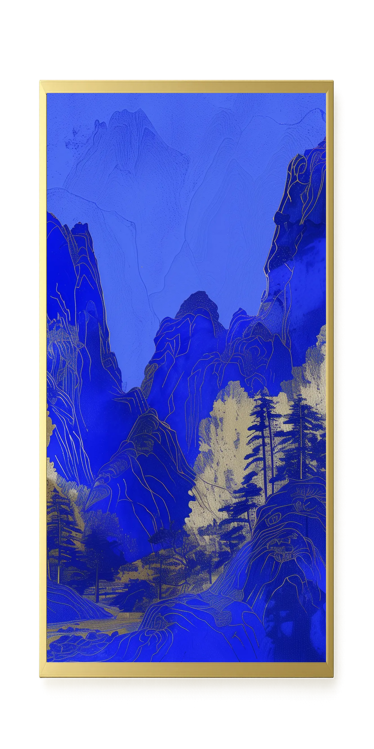 Blue Mountains Canvas Print