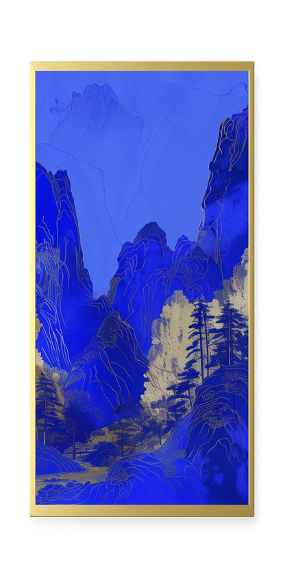 Blue Mountains Canvas Print