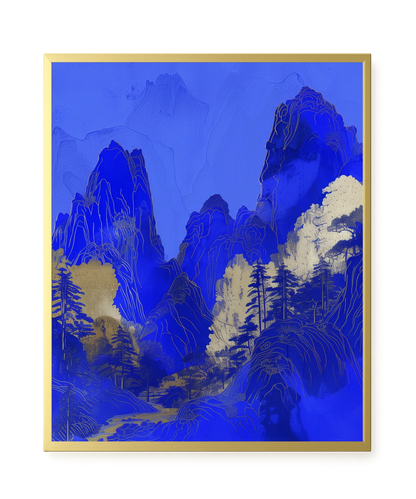 Blue Mountains Canvas Print