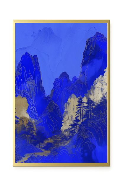 Blue Mountains Canvas Print