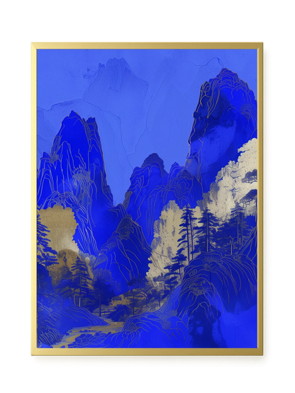Blue Mountains Canvas Print