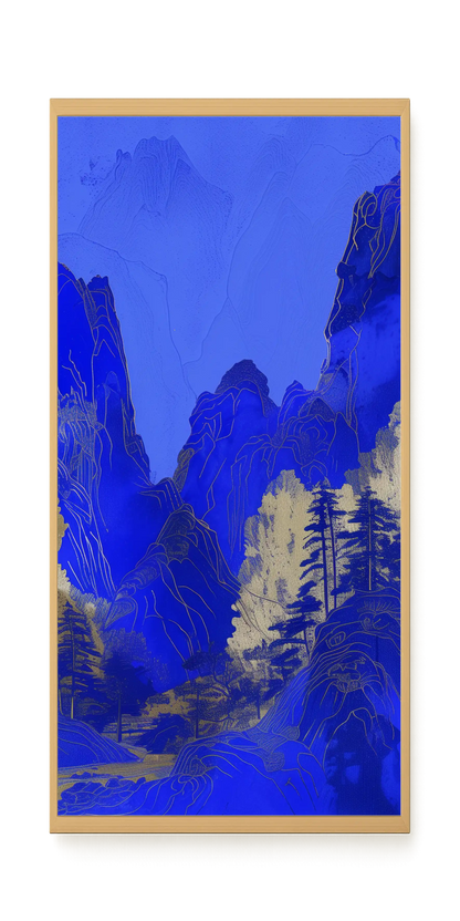 Blue Mountains Canvas Print