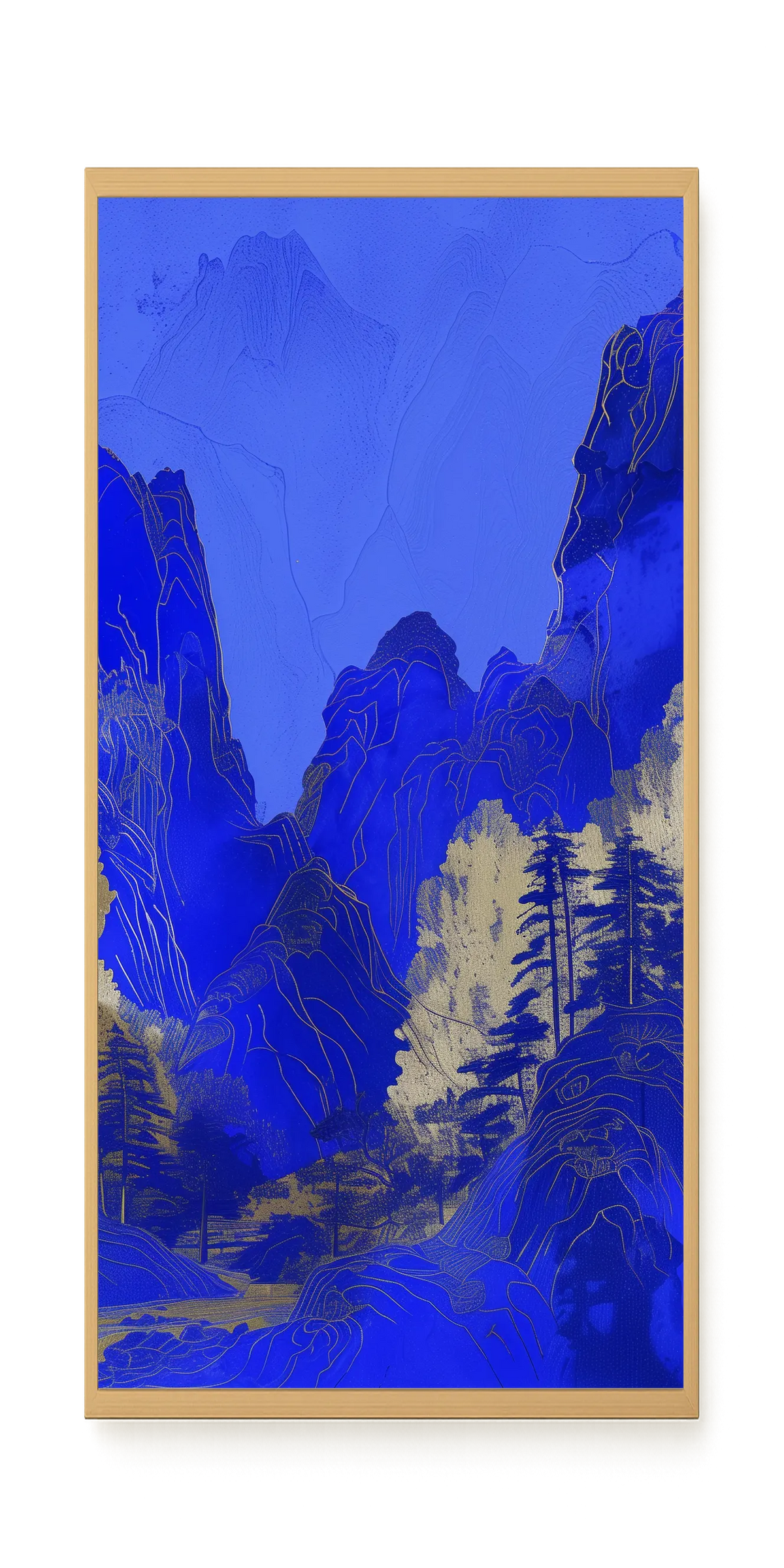 Blue Mountains Canvas Print