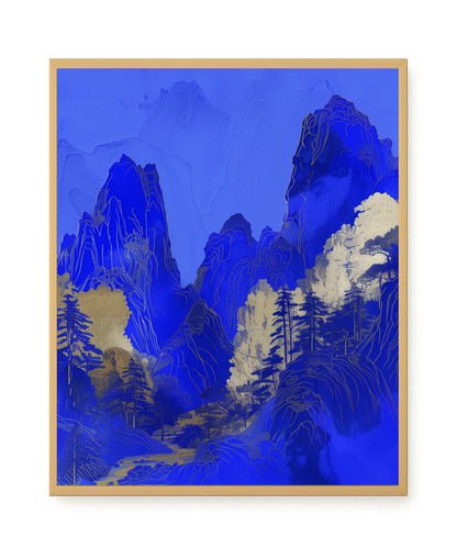 Blue Mountains Canvas Print