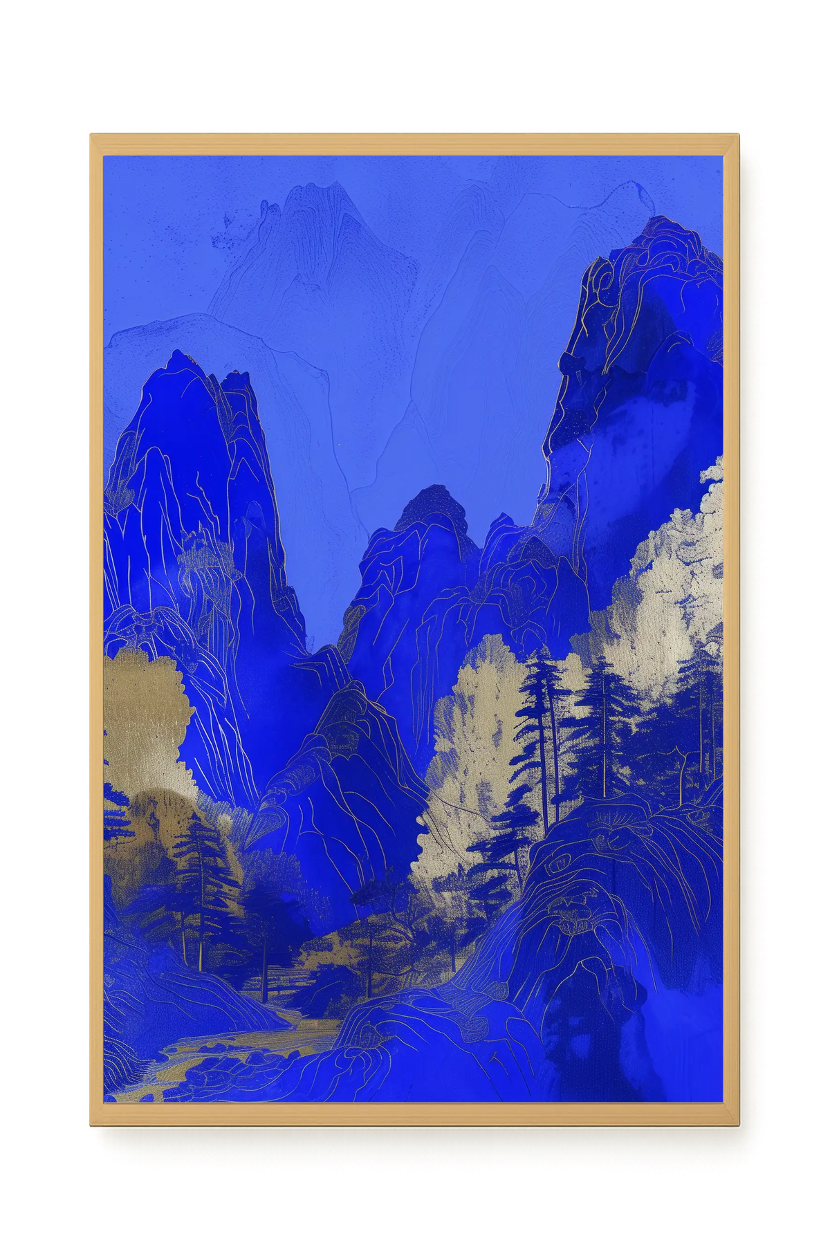 Blue Mountains Canvas Print