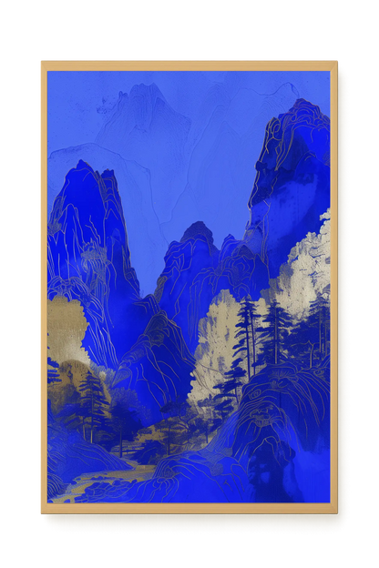 Blue Mountains Canvas Print