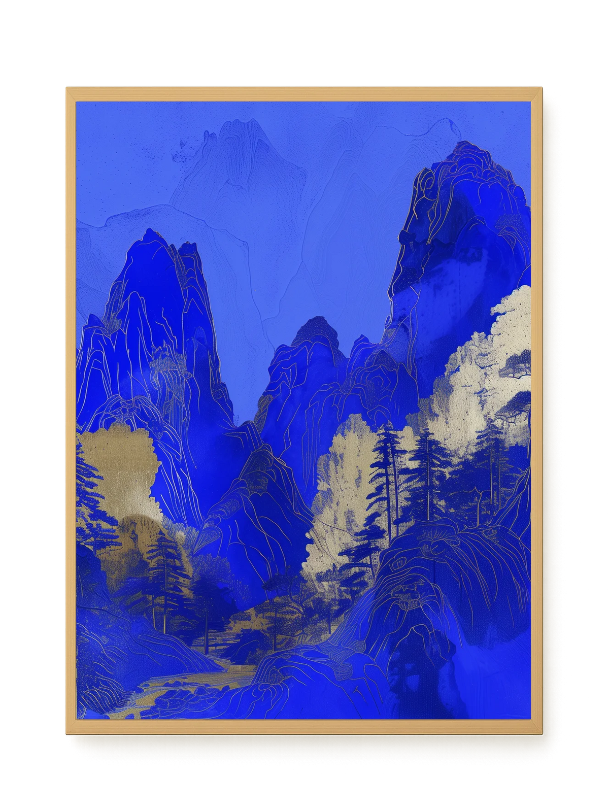 Blue Mountains Canvas Print