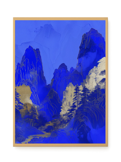 Blue Mountains Canvas Print