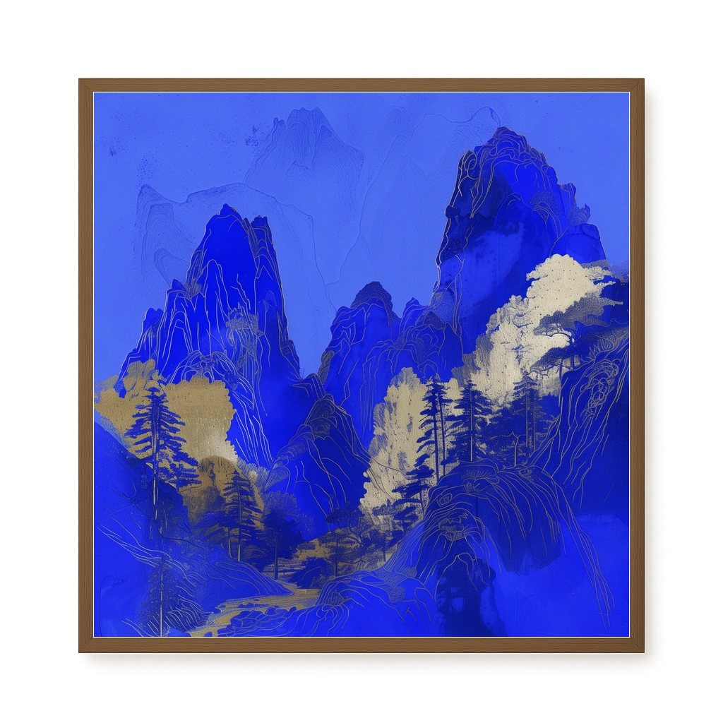 Blue Mountains Canvas Print