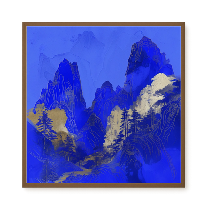Blue Mountains Canvas Print