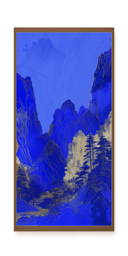 Blue Mountains Canvas Print