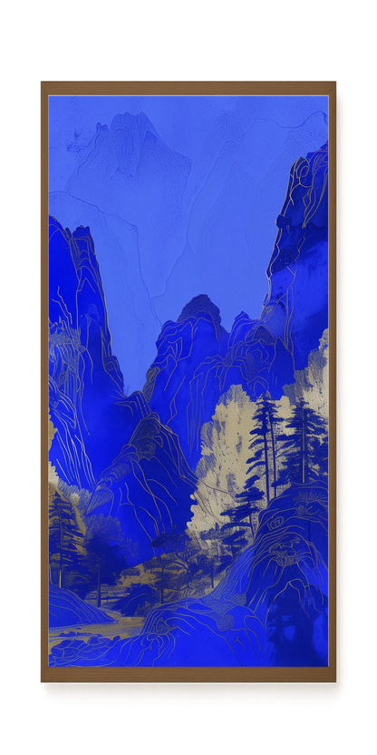 Blue Mountains Canvas Print