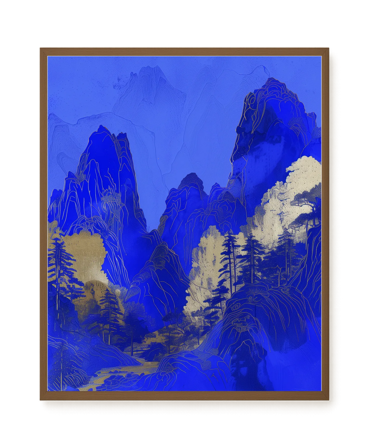 Blue Mountains Canvas Print