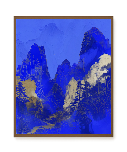 Blue Mountains Canvas Print