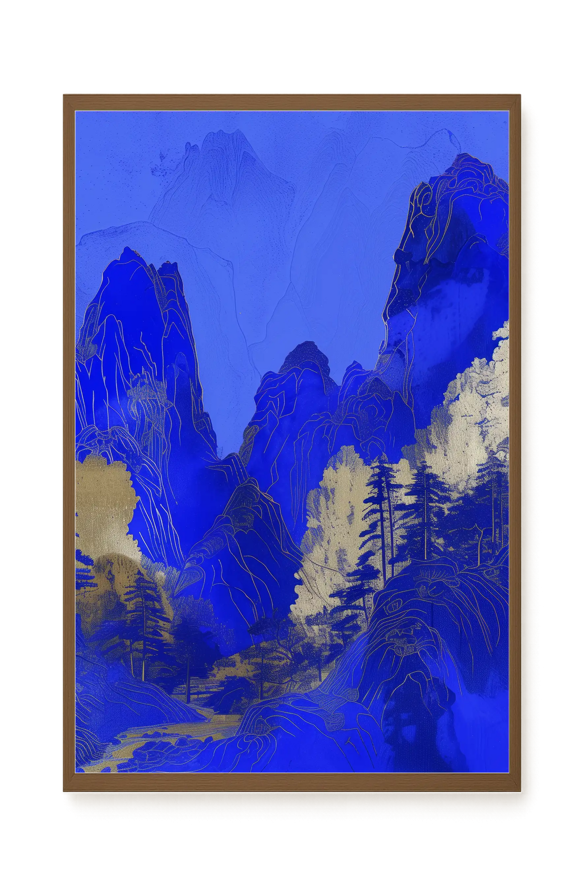 Blue Mountains Canvas Print