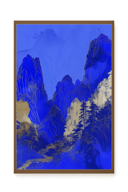 Blue Mountains Canvas Print