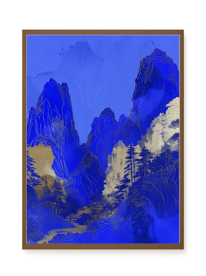 Blue Mountains Canvas Print