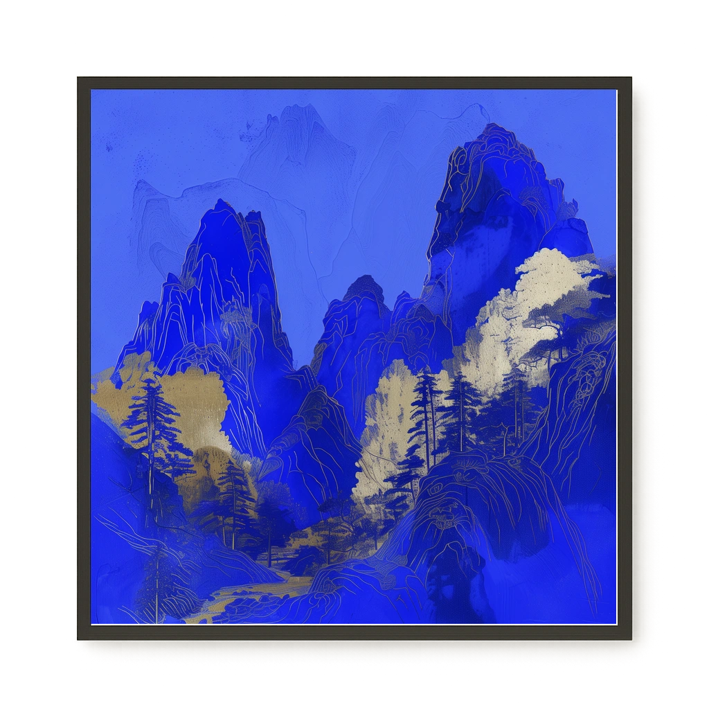 Blue Mountains Canvas Print
