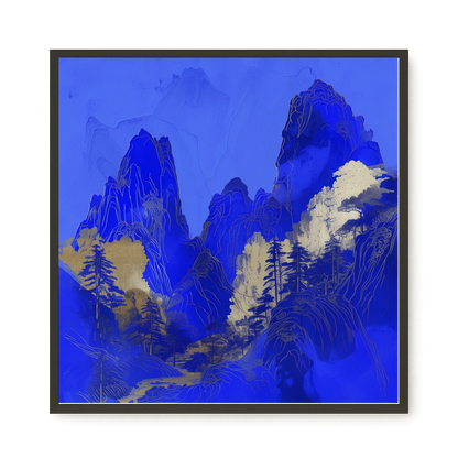 Blue Mountains Canvas Print