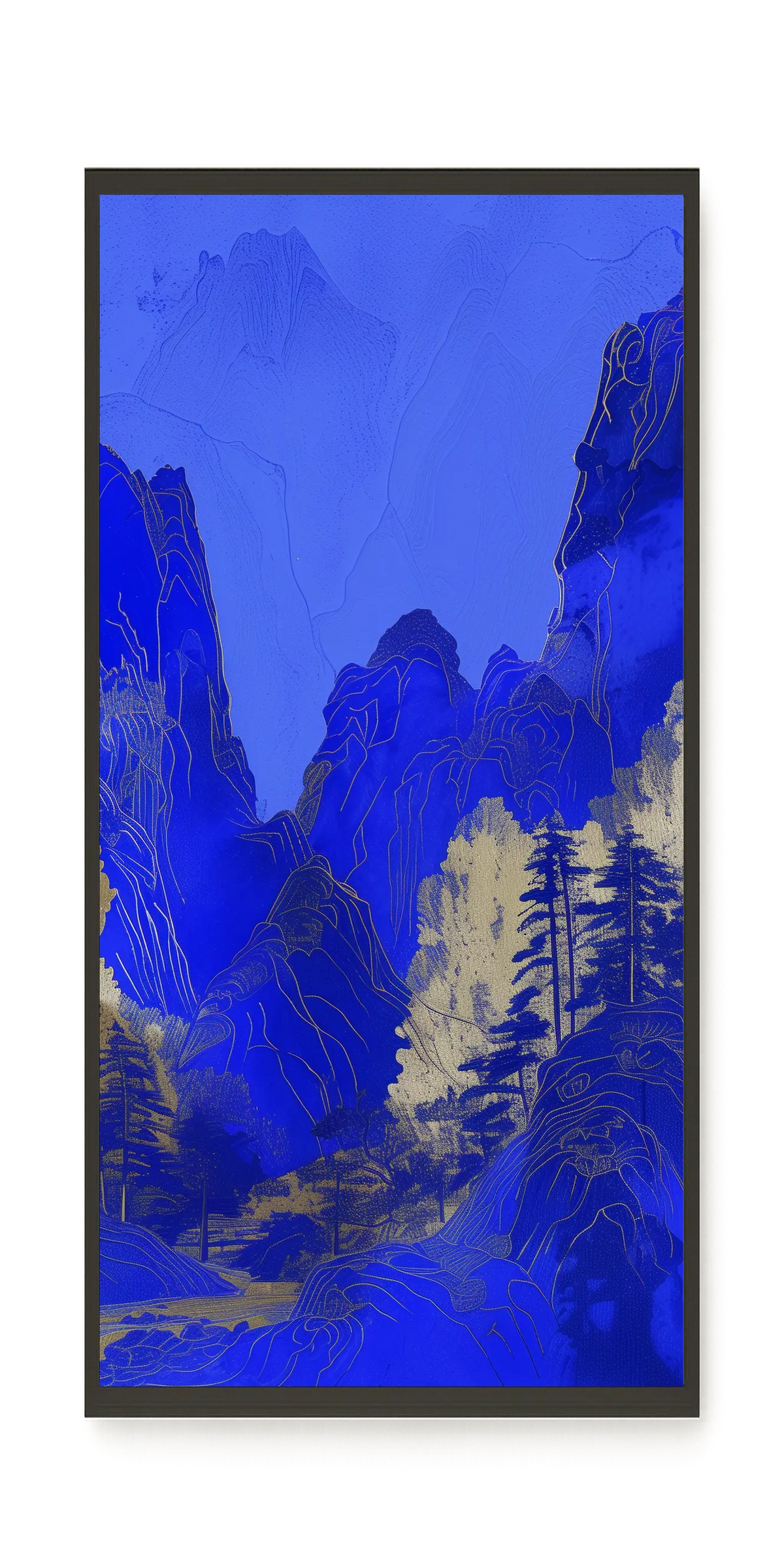 Blue Mountains Canvas Print
