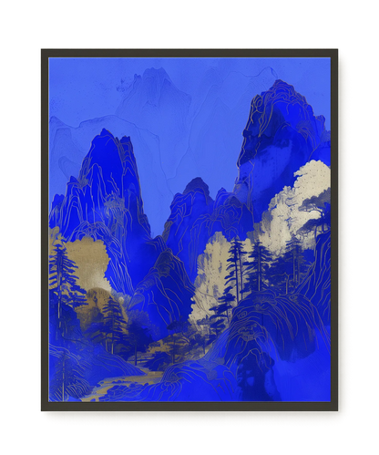 Blue Mountains Canvas Print