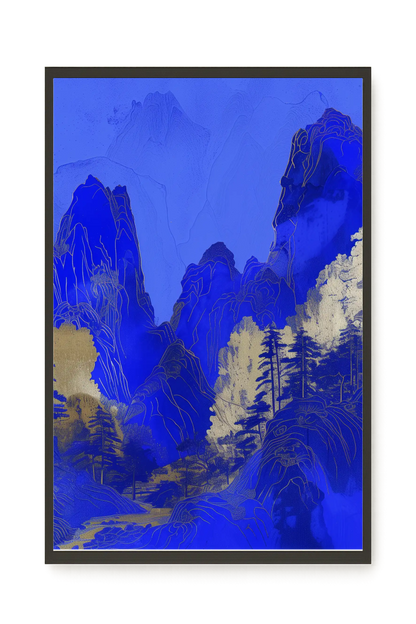 Blue Mountains Canvas Print