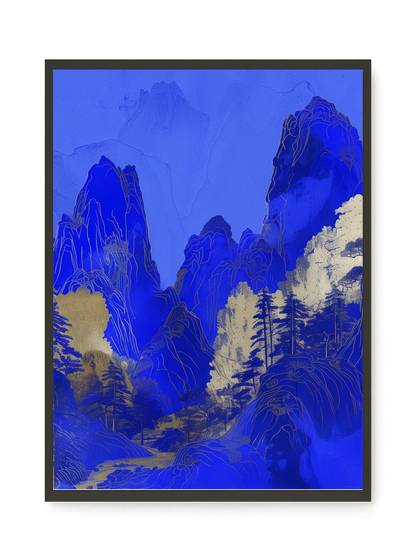 Blue Mountains Canvas Print