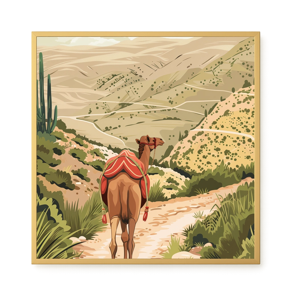 Desert Journey Canvas Wall Art