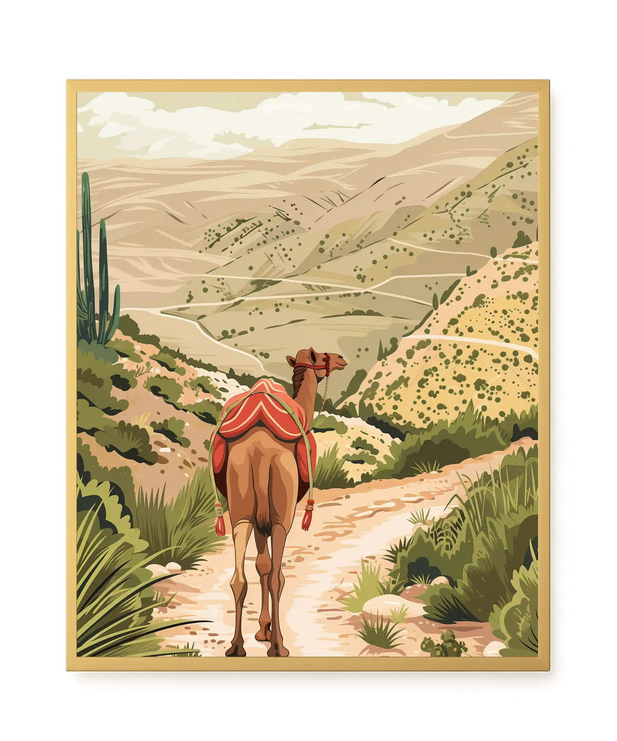 Desert Journey Canvas Wall Art
