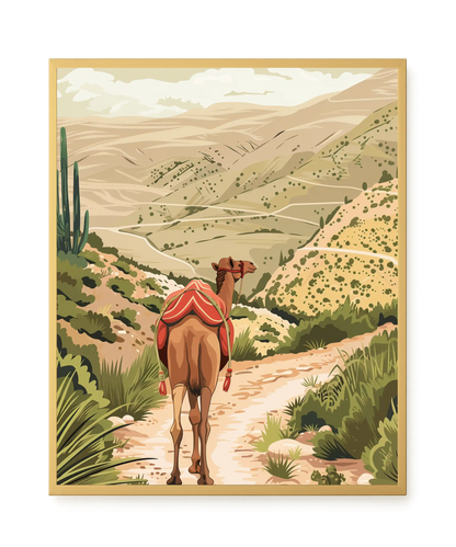 Desert Journey Canvas Wall Art