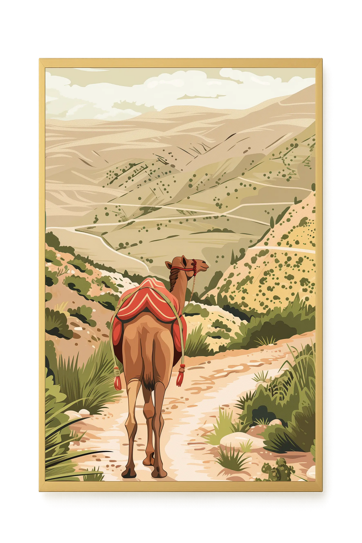 Desert Journey Canvas Wall Art