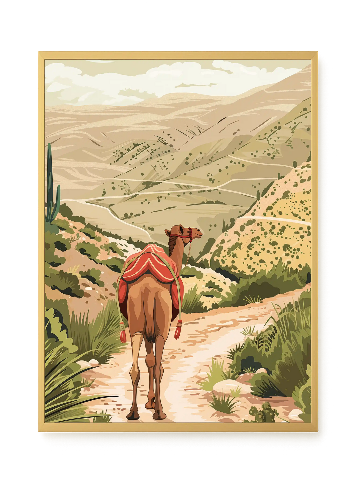 Desert Journey Canvas Wall Art