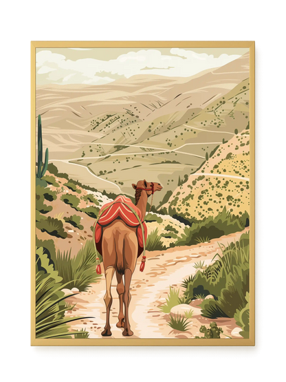 Desert Journey Canvas Wall Art