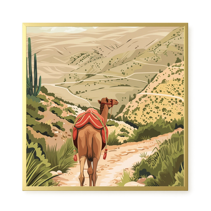 Desert Journey Canvas Wall Art
