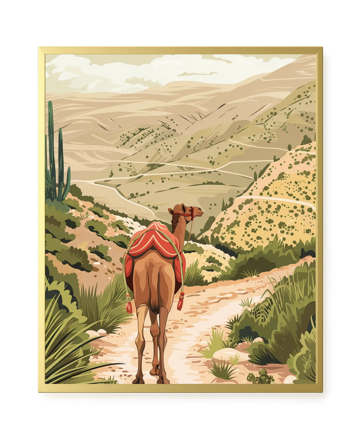 Desert Journey Canvas Wall Art